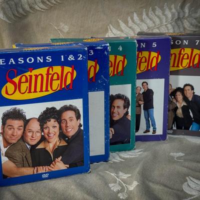(5) Seinfeld DVD Box Sets – Seasons 1–7 (Partial)