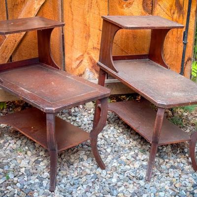 (2) Matching Side Tables