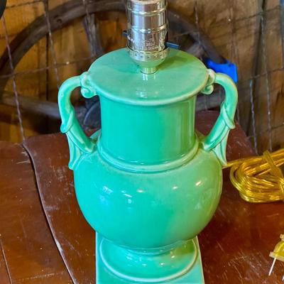 Green Vintage Lamp