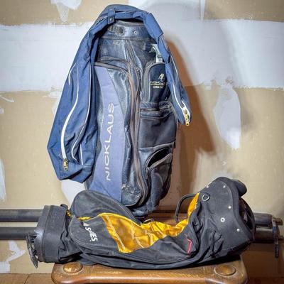 (2) Golf Bags – Nicklaus & Spalding
