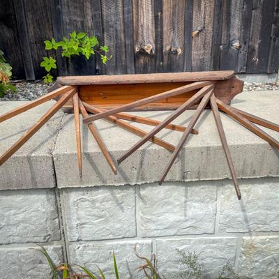 Wooden Wall-Mount Drying Rack