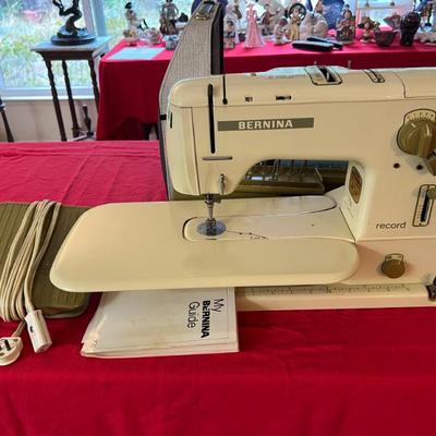Vintage Bernina Type 730 Sewing Machine With Accessories and Case