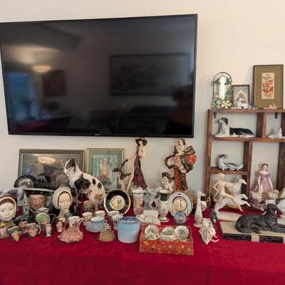 Borzoi dogs galore!