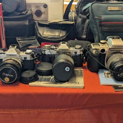 Canon AE-1 Cameras and more!