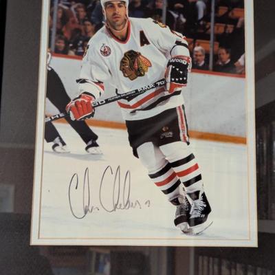 Chris Chelios autograph