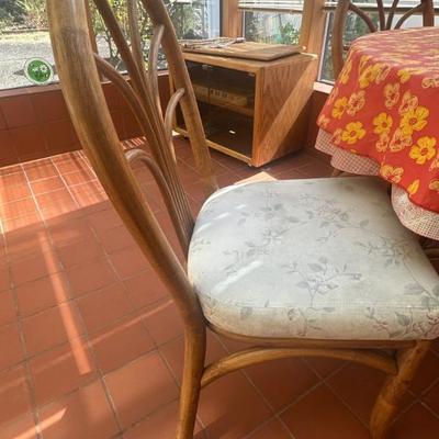 Rattan chairs