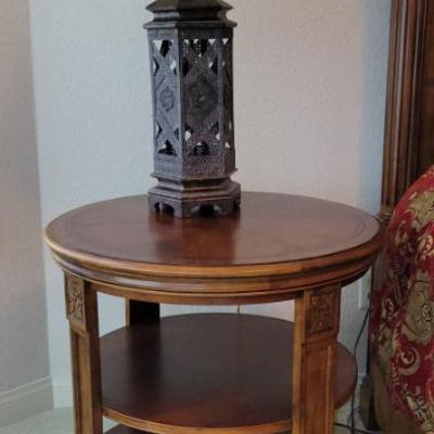 Sale Photo Thumbnail #85: Side Table and Lamp