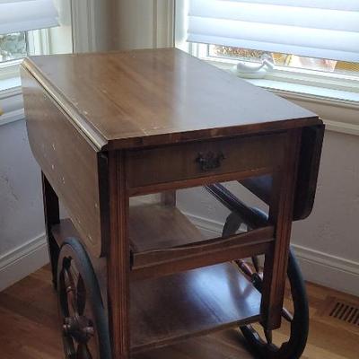 Sale Photo Thumbnail #62: Antique Tea Cart