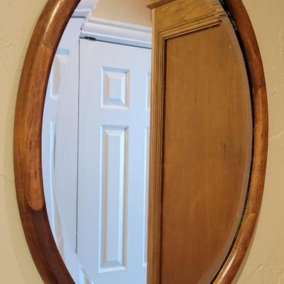 Sale Photo Thumbnail #76: Oval Mirror