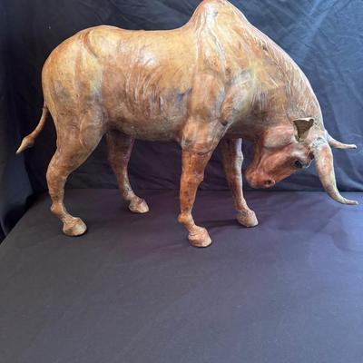 Leather Wrapped Bull