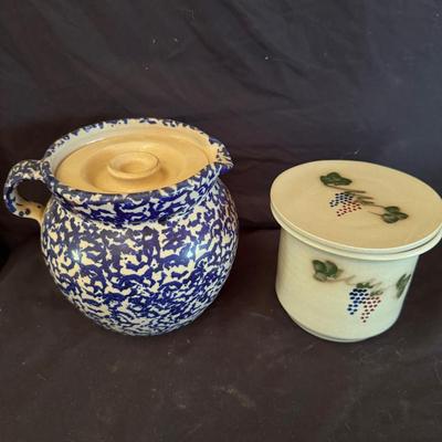 Signed Pottery By Two