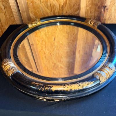 Black And Gold Mirror