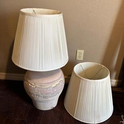 Pottery Lamp