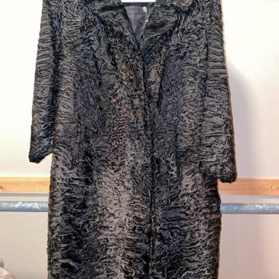 Black/Brown FurTrench Coat