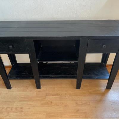 Black Sofa Table 
