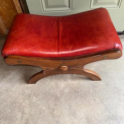 Leather Stool