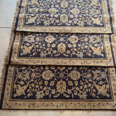 Blue Floral Rugs