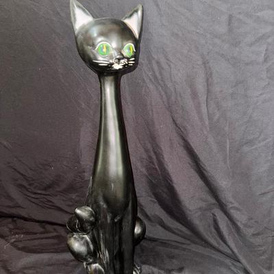 Tall Black Cat