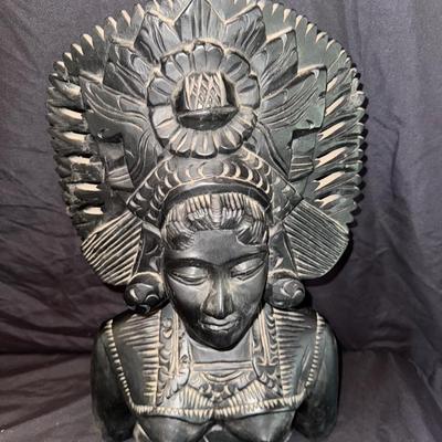 Balinese Carved Woman
