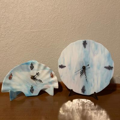 Stained Glass Clocks