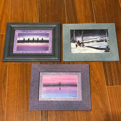 Three Signed Prints by Toby Hamvas 