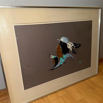 Richard Harmon Painting Signed 