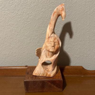 Native American Carved Soapstone