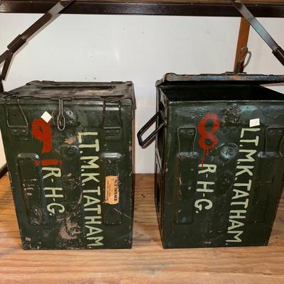 Two Metal Containers
