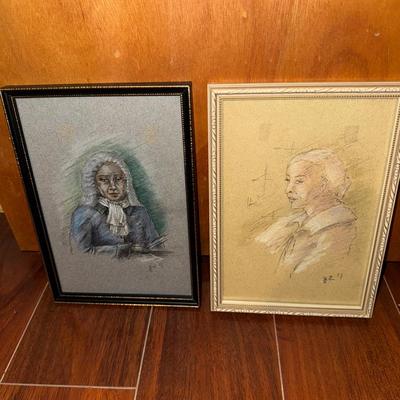Two Women Drawings