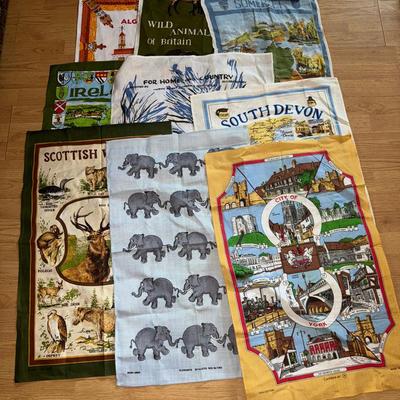 Tea Towels Around The World 