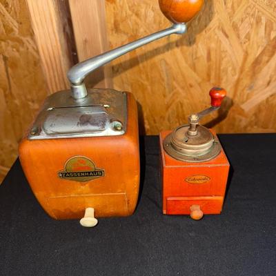 Antique Coffee Grinders 