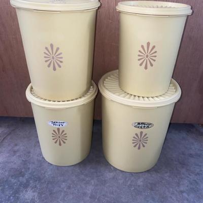 Vintage Tupperware Canisters
