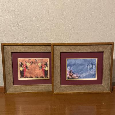 Pair of Native American Prints