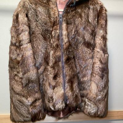 Hooded Furr Jacket