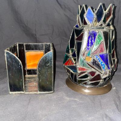 Stained Glass Pair