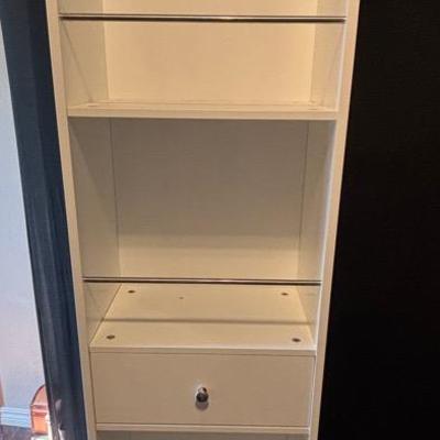Skinny White Shelf
