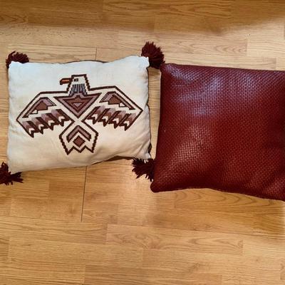 Leather Pillow Plus 