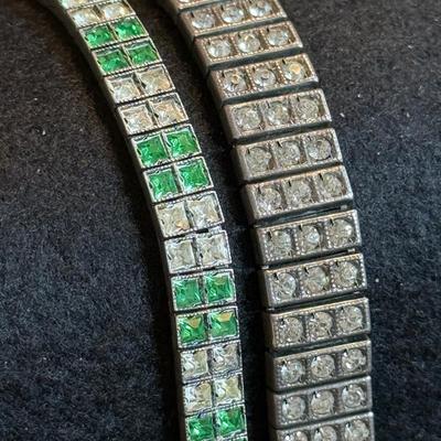 Art Deco Bracelets Featuring Payco And Diamonbar 