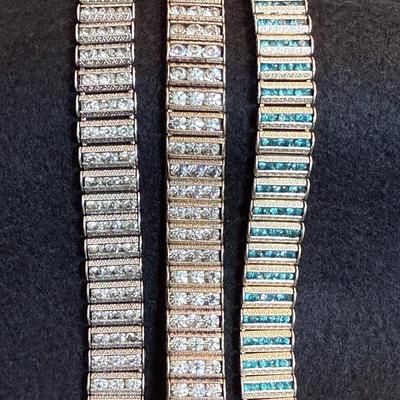 Catamore And L&M Sterling Bracelets  