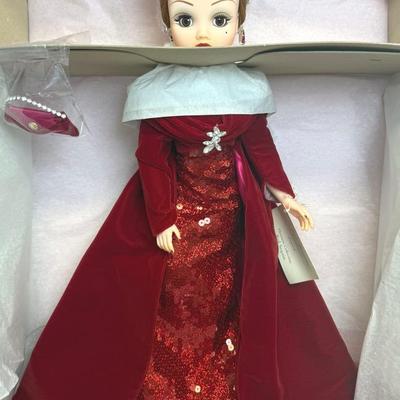Red Sequined Gown- 86003 Madame Alexander 