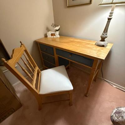 Desk made of real wood