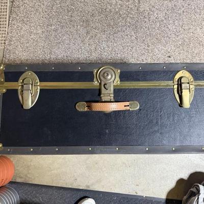 Sale Photo Thumbnail #45: Steamer trunk in excellent condition