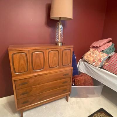 Sale Photo Thumbnail #3: Mid-century modern walnut chest