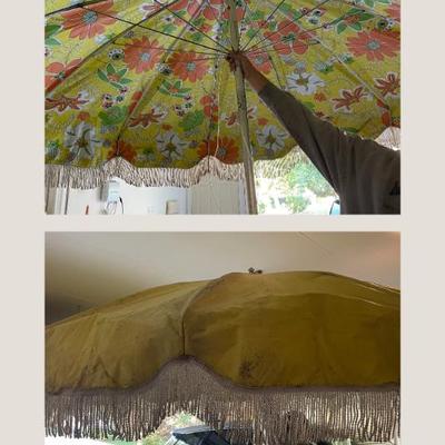 Sale Photo Thumbnail #45: Vintage Patio Umbrella