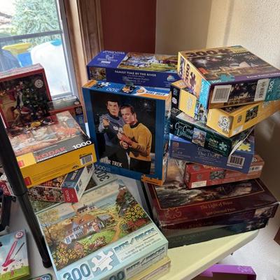 Tons of puzzles 