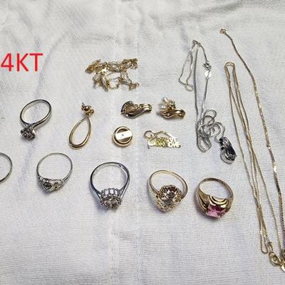 Sale Photo Thumbnail #34: 14KT gold