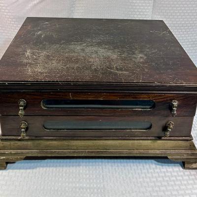 Antique Specimen Tabletop Display Case