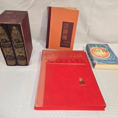 Vintage Books & Art Prints Soviet Union 50 Years Art, 1st Editions