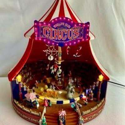 Mr. Christmas 90th Anniversary Animated Musical Circus Tent