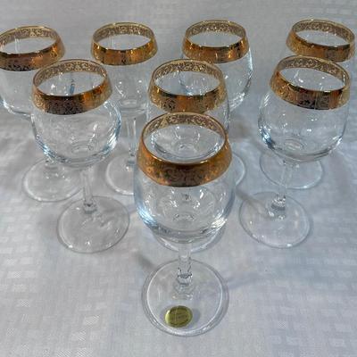 Crystal Wine Glasses By Cellini